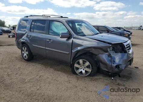 2015 Honda Pilot Touring из США, поврежденный, VIN 5FNYF4H90FB017385